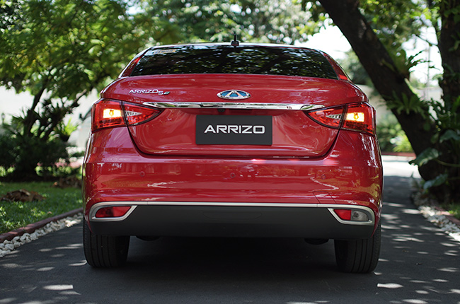 2020 Chery Arrizo 5e exterior rear Philippines