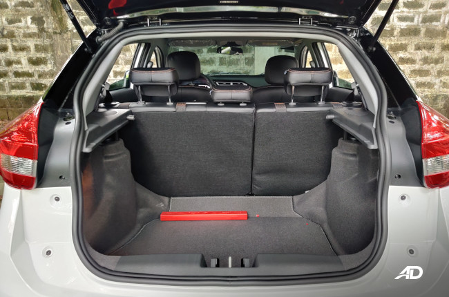 2020 Chery Tiggo 2 Philippines Interior Cargo Space seats up 