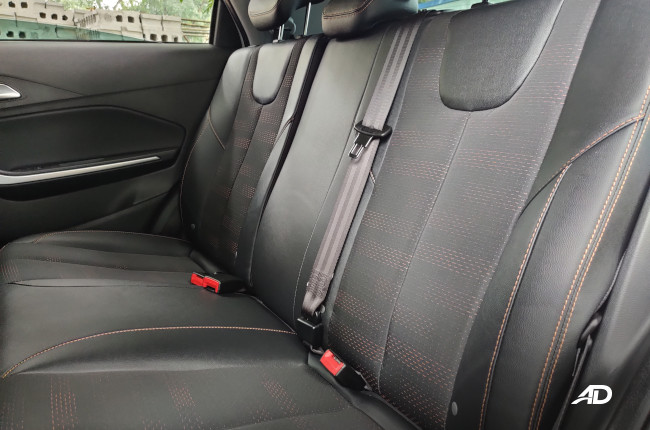 2020 Chery Tiggo 2 Philippines Interior Rear Seats 