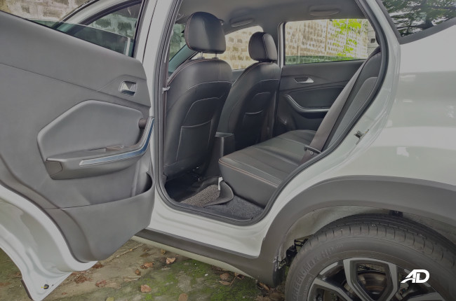 2020 Chery Tiggo 2 Philippines rear legroom