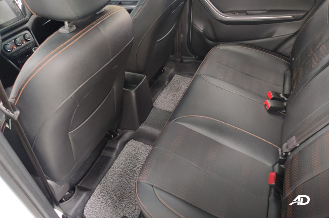 2020 Chery Tiggo 2 Philippines Rear Seats Interior