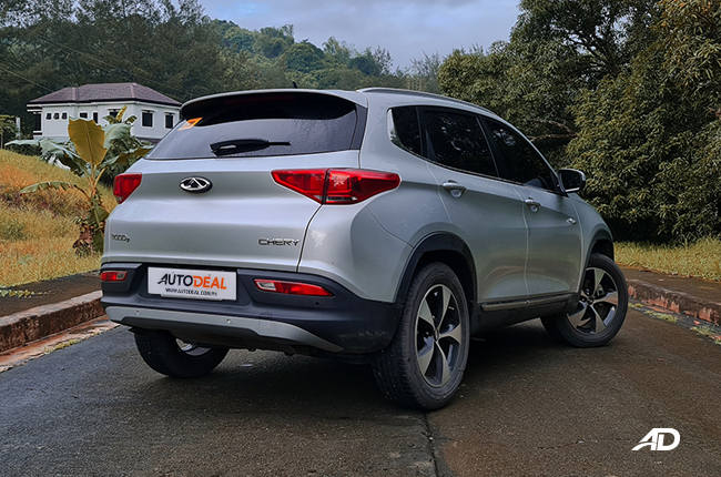 2020 Chery Tiggo 7 exterior quarter rear Philippines