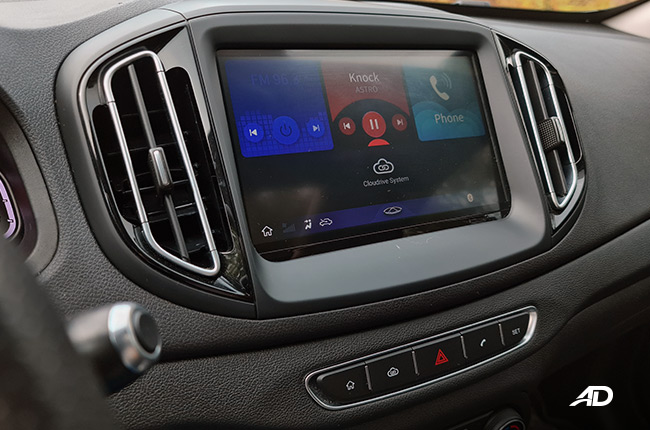 2020 Chery Tiggo 7 interior infotainment system Philippines