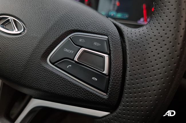 2020 Chery Tiggo 7 interior  steering wheel controls Philippines