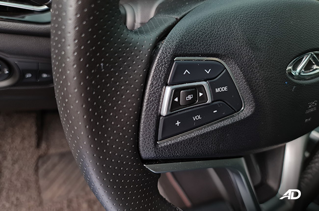 2020 Chery Tiggo 7 interior  steering wheel controls Philippines