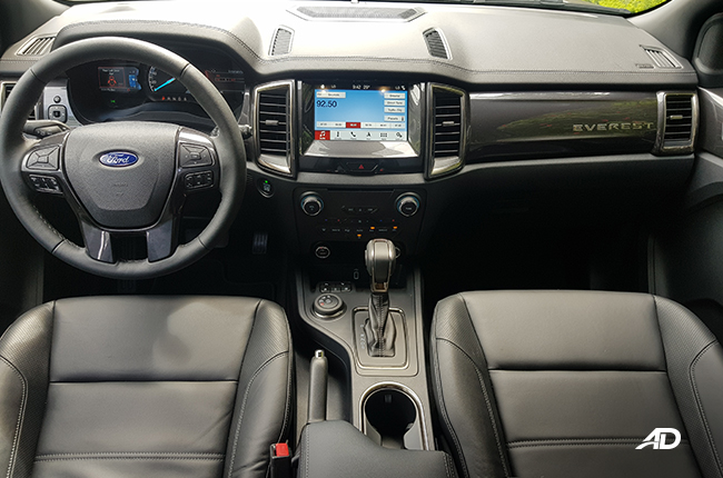 2020 Ford Everest Interior