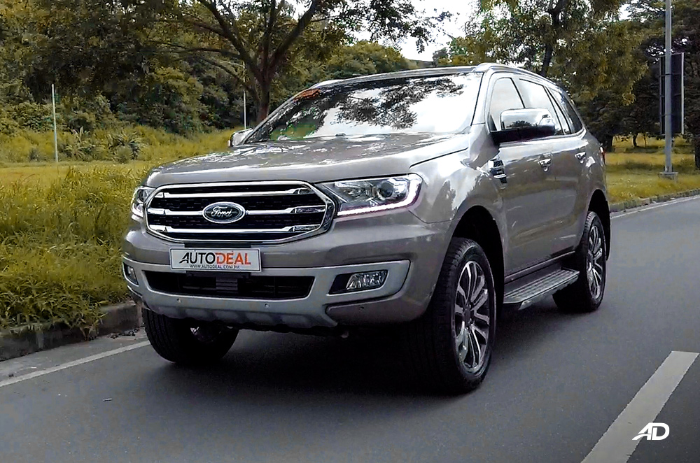 2020 ford everest titanium biturbo exterior shot
