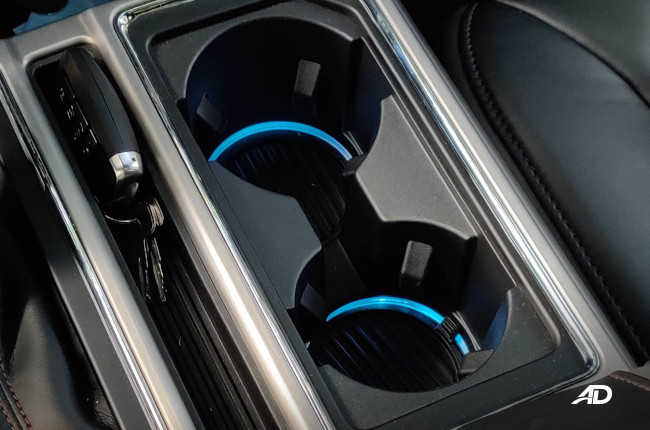2020 Ford F-150 Cupholders ambient lighting 