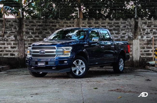 2020 Ford F-150 Front Quarter