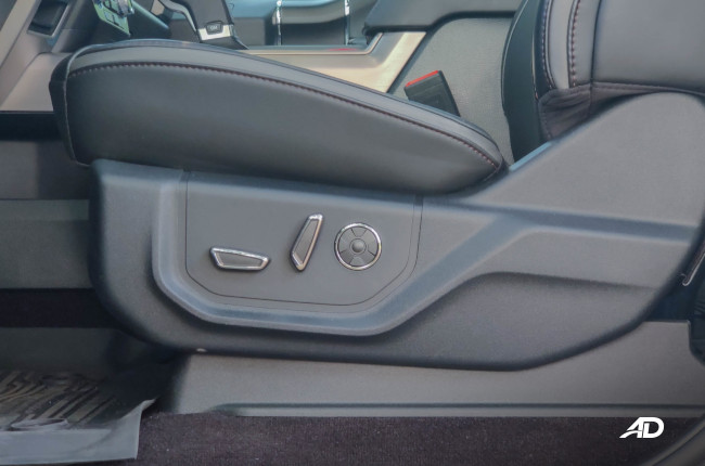 2020 Ford F-150 Interior Motorized Seats
