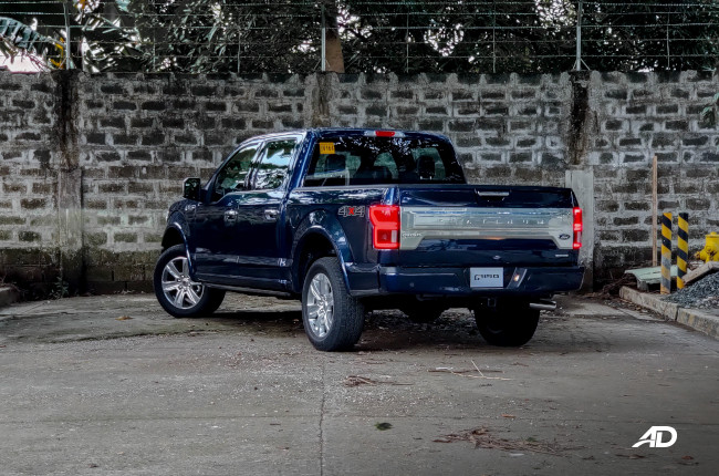 2020 Ford F-150 Platinum Philippines Exterior rear quarter 