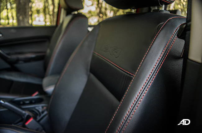 2020 Ford Ranger FX4 4x2 Midsize Pickup Truck Leather Seat Embossed Logo