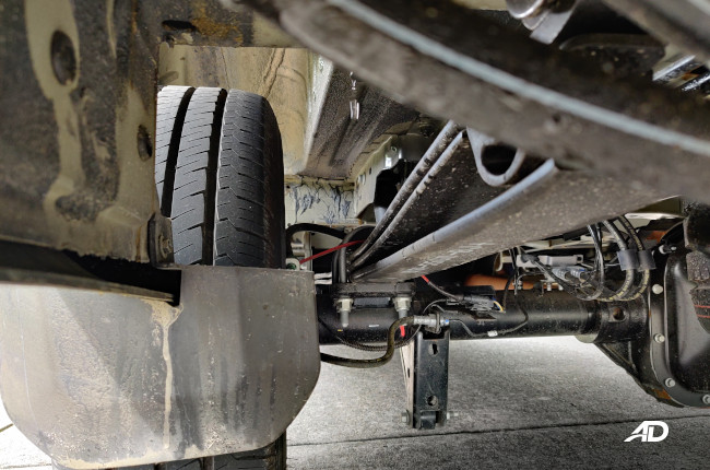 2020 Ford Transit Minibus Rear Leaf Spring Suspension