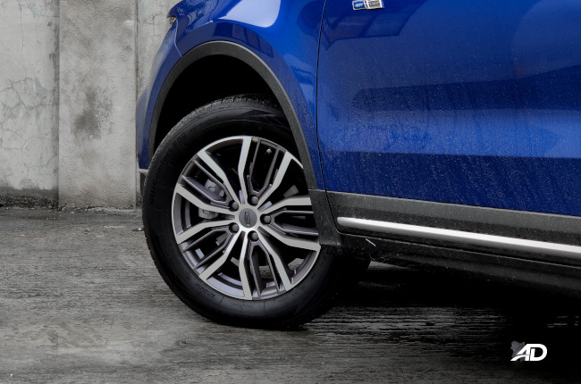 2020 Geely Azkarra 18-inch alloy wheels