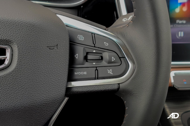 2020 Geely Azkarra Audio Controls