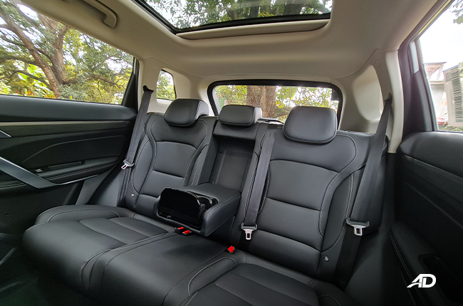 2020 Geely Azkarra interior back seat Philippines