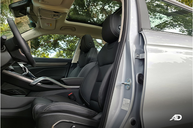 2020 Geely Azkarra interior driver's seat Philippines