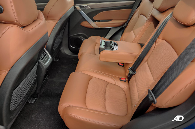 2020 Geely Azkarra Interior Rear Passenger Legroom 
