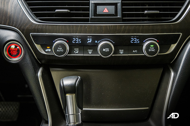 2020 Honda Accord EL Turbo Interior Climate Control 