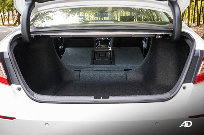 2020 Honda Accord EL Turbo Rear Trunk Space
