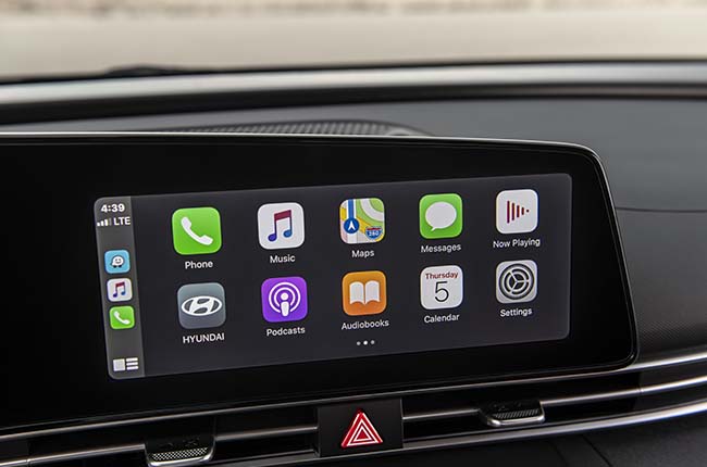 2020 Hyundai elantra tech 10.25-inch head unit