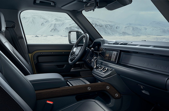 2020 Land Rover Defender Interior passenger side Philippines