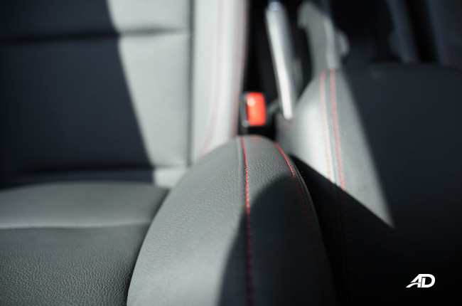 2020 Maxus T60 Interior Red Stitching Upholstery 