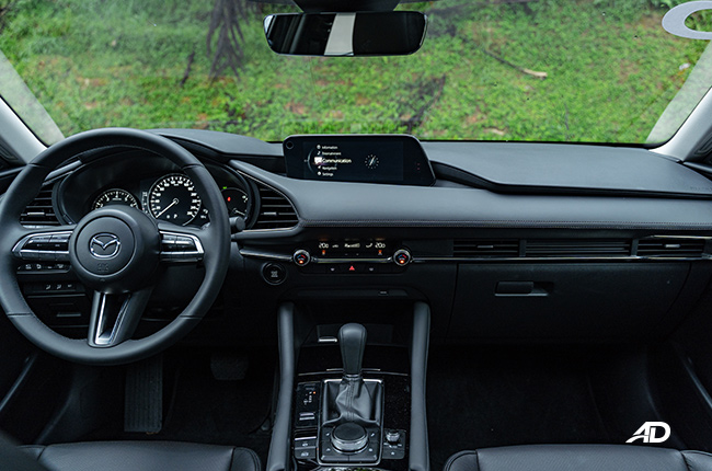 2020 Mazda3 dashboard