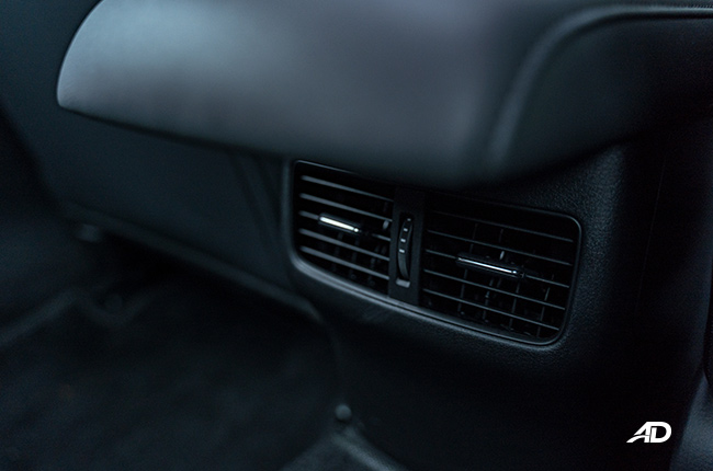 2020 Mazda3 rear vents