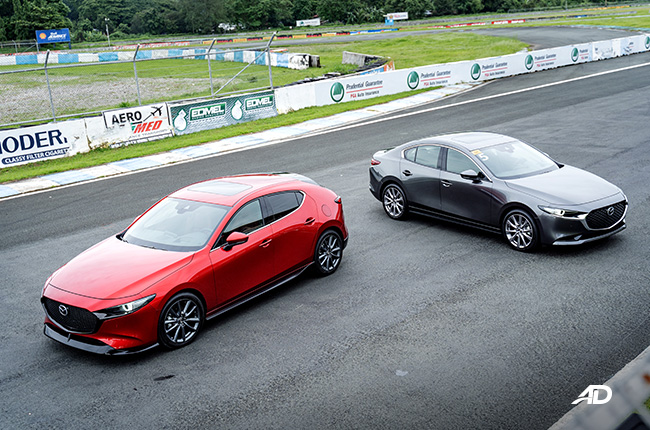 2020 Mazda3 track