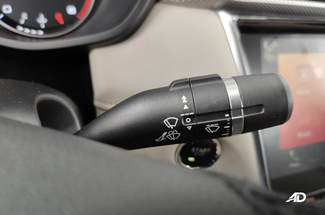 2020 MG 5 Interior Wiper control 