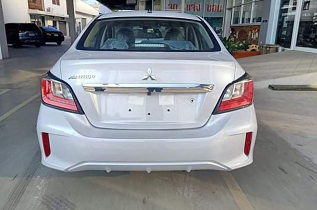 2020 Mitsubishi Mirage rear G4 sedan