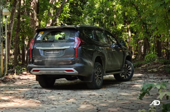 2020 Mitsubishi Montero Sport Facelift GT Exterior Rear Quarter