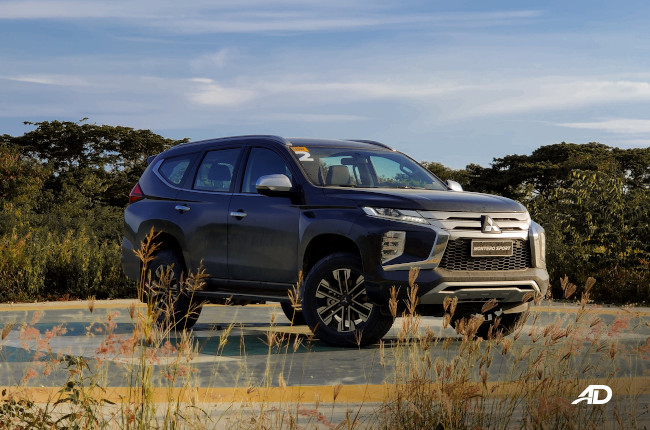 2020 Mitsubishi Montero Sport Facelift GT Front Quarter