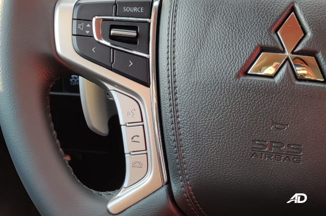 2020 Mitsubishi Montero Sport Facelift Interior Audio Controls