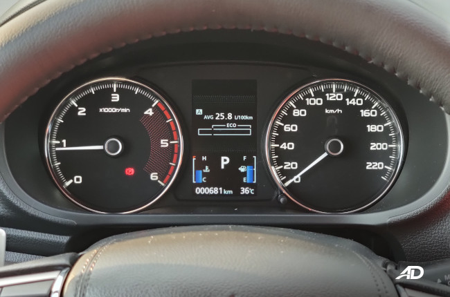 2020 Mitsubishi Montero Sport Facelift Interior Gauge Cluster