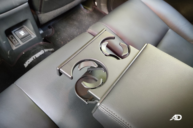 2020 Mitsubishi Montero Sport Facelift New armrest cupholders