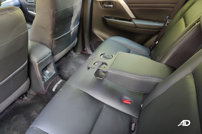 2020 Mitsubishi Montero Sport Facelift rear legroom