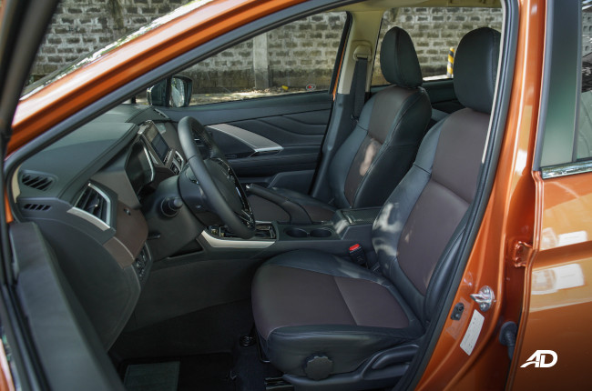 2020 Mitsubishi Xpander Cross Philippines front seats