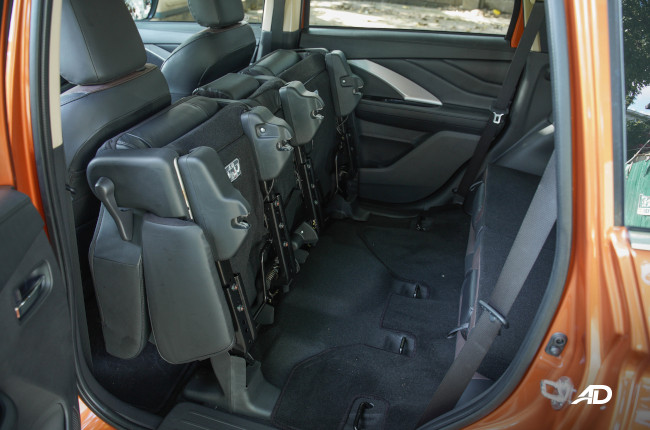 2020 Mitsubishi Xpander Cross Philippines interior rear seat access 