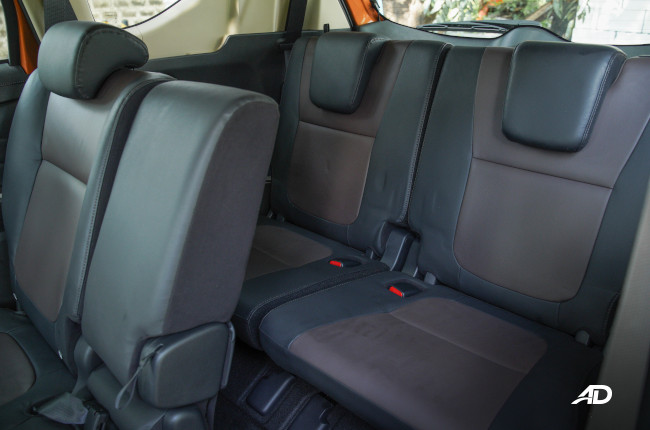 2020 Mitsubishi Xpander Cross Philippines interior rear seats