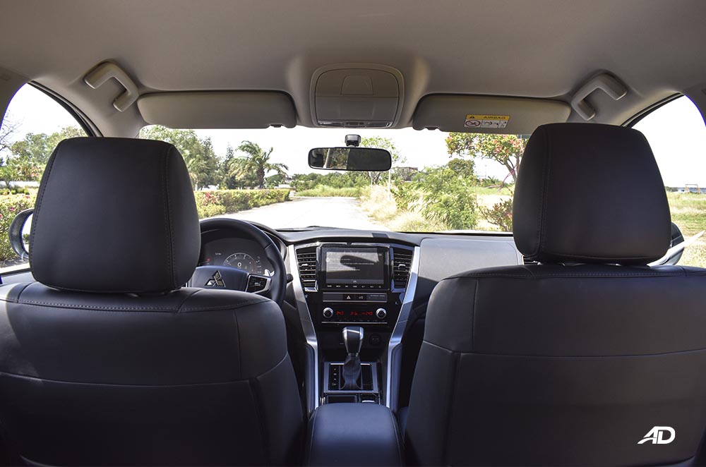 2020 Montero Sport interior road test 2