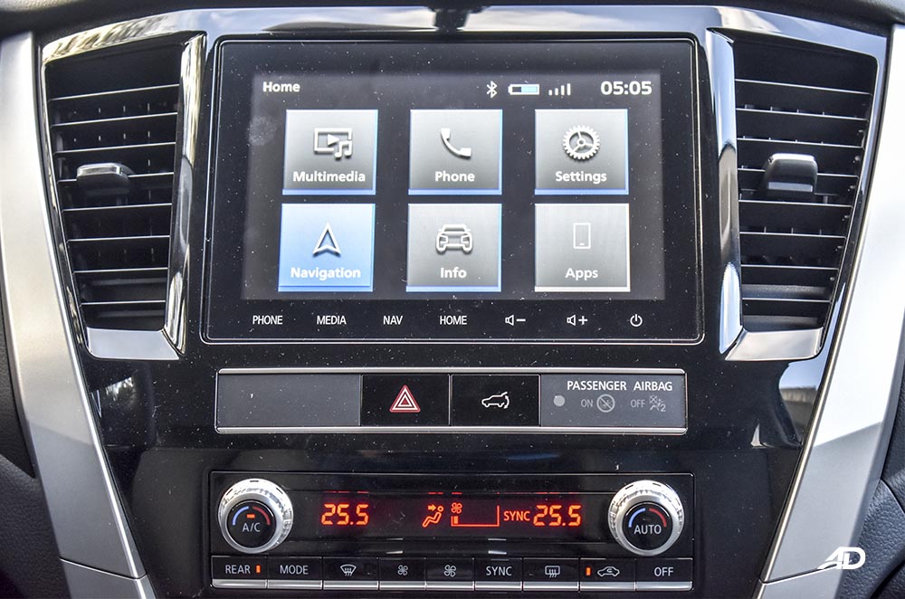 2020 Montero Sport interior road test 7