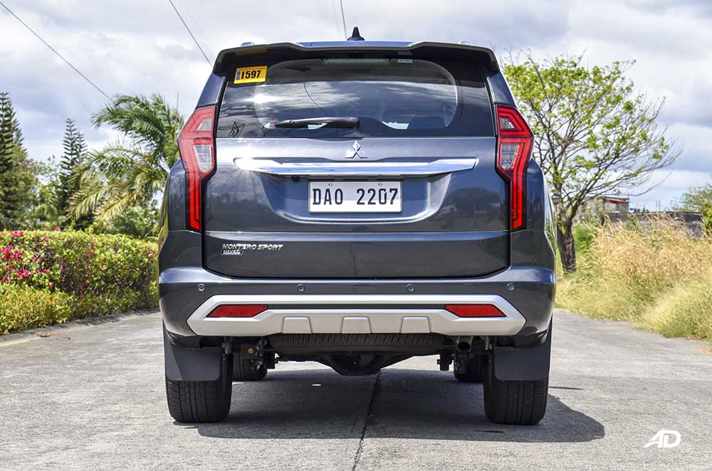 2020 Montero Sport road test rear