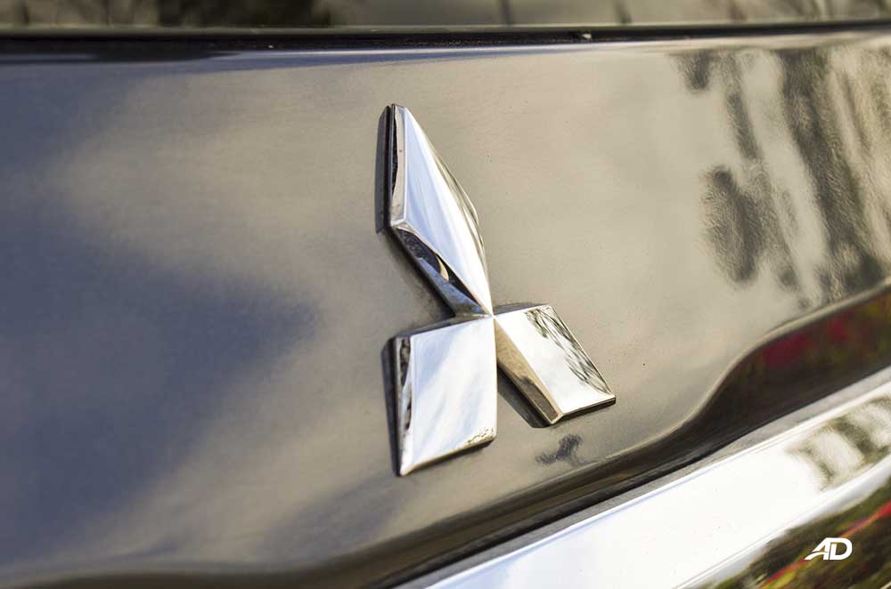 2020 Montero Sport road test rear badge