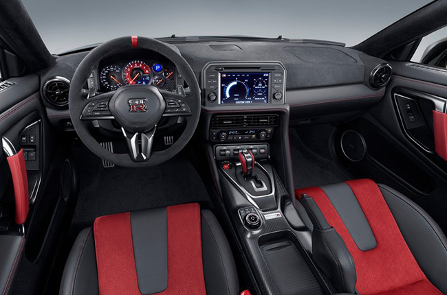 2020 Nissan GT-R NISMO interior