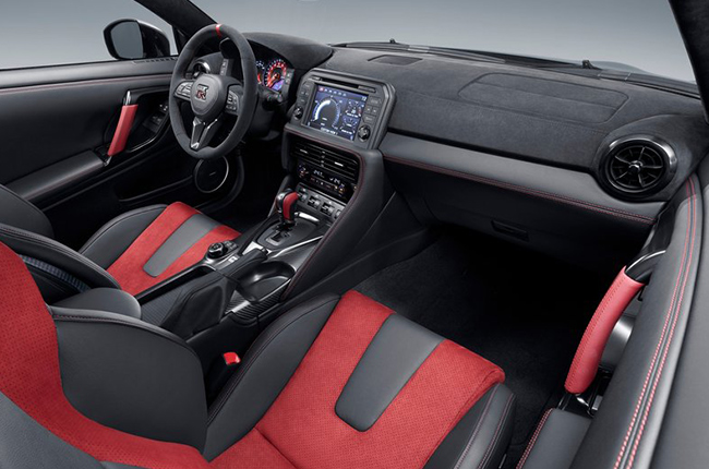 2020 Nissan GT-R NISMO interior