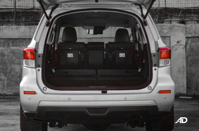 2020 Nissan Terra 4x2 VL Interior Cargo Middle Row Tumbled