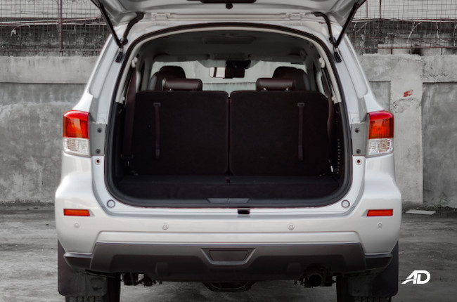 2020 Nissan Terra 4x2 VL Interior Cargo Third Row up 