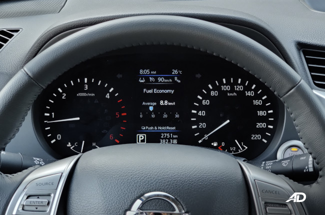 2020 Nissan Terra 4x2 VL Interior Gauge Cluster